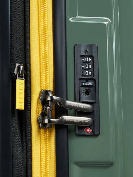 Uitbreidbare Harde Reiskoffer Rempart 2.0 Delsey Groen rempart 2.0 828 ander zicht 1